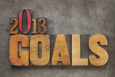 goals for 2013
