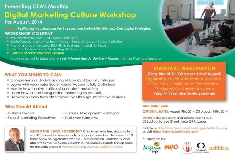 Digital Media Culture Workshop by CFA & Co