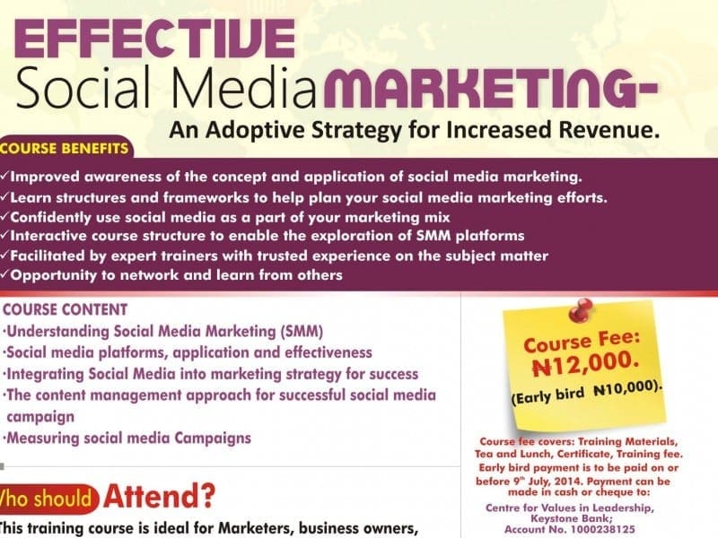 EFFECTIVE SOCIAL MEDIA Marketing.